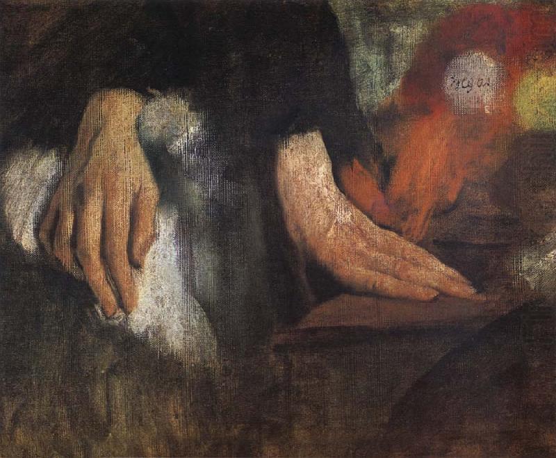 Study of Hand, Edgar Degas